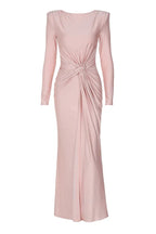 Amanda Twist Front Maxi Dress - View 23 | TEVQA