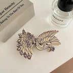 Artistic Acetate Bird Hair Claw Clip - View 6 | TEVQA