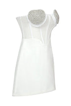 Crystal Heart Strapless Fit and Flare Dress - View 22 | TEVQA