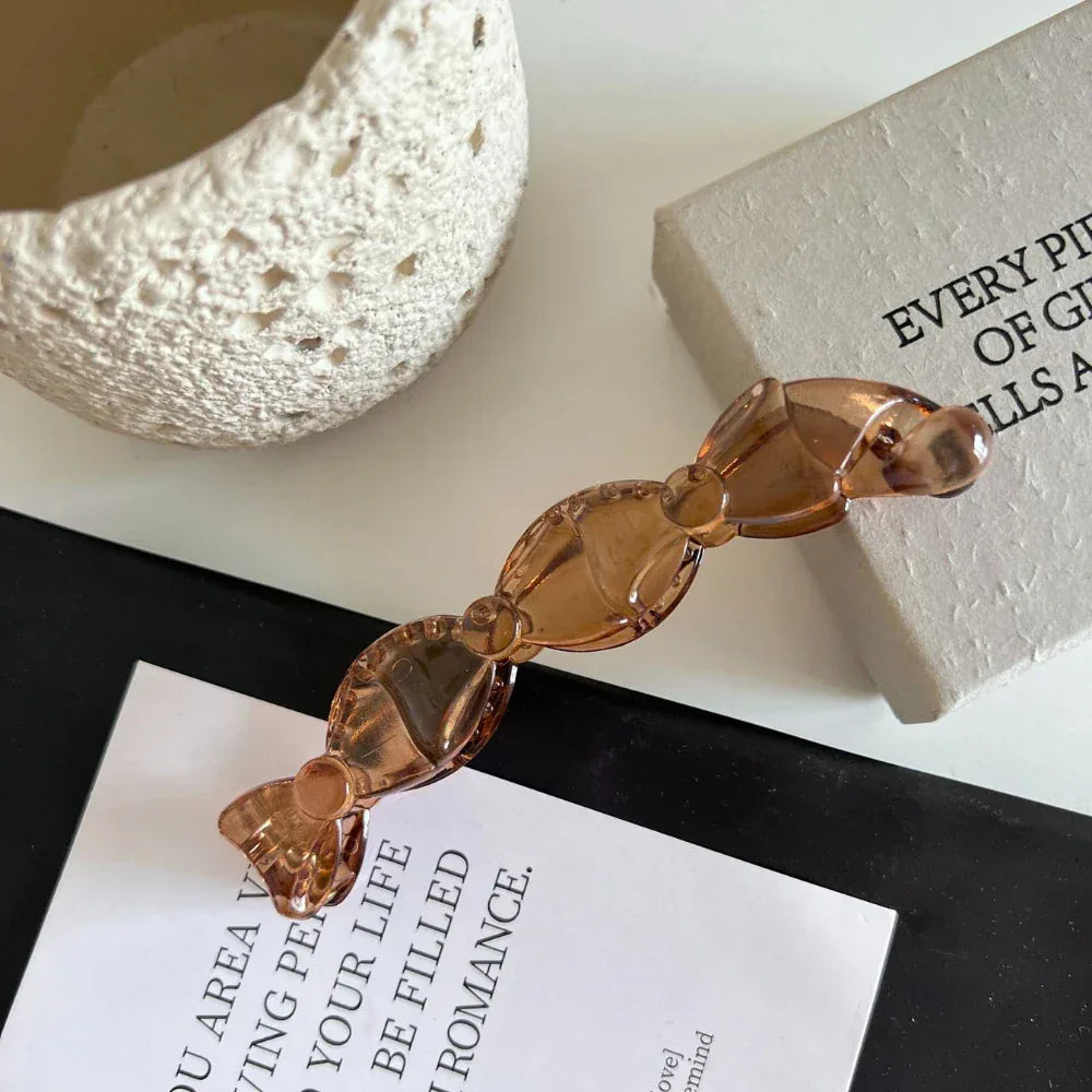 Beaded bar hair clip - View 6 | TEVQA