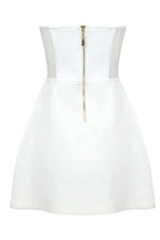 Crystal Heart Strapless Fit and Flare Dress - View 23 | TEVQA