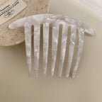French Design Acetate 7-Tooth Hair Comb - View 7 | TEVQA