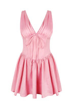 Emmeliette Satin Mini Dress - View 16 | TEVQA