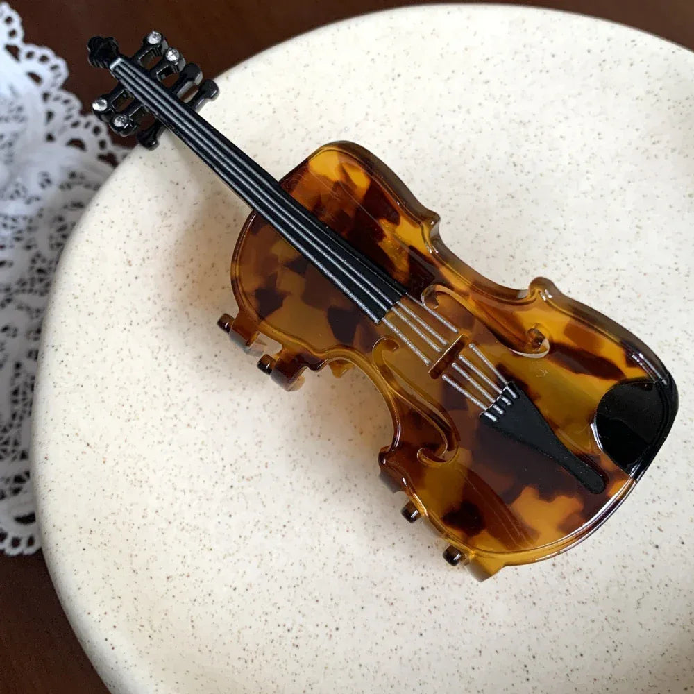 Whimsical Acetate Music & Retro Clip Collection (11 Styles) - TEVQA