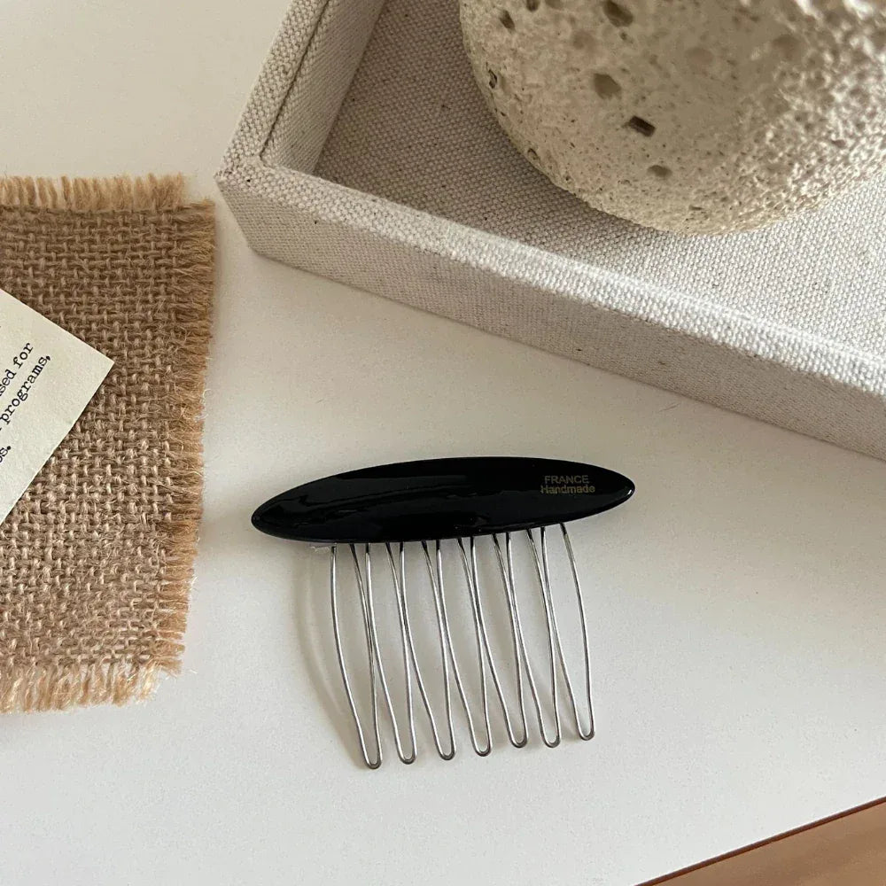 Acetate French style hair comb - View 8 | TEVQA