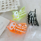Skeleton cat hair claw clip - View 8 | TEVQA