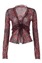 Myka Long Sleeve Mesh Top - View 12 | TEVQA