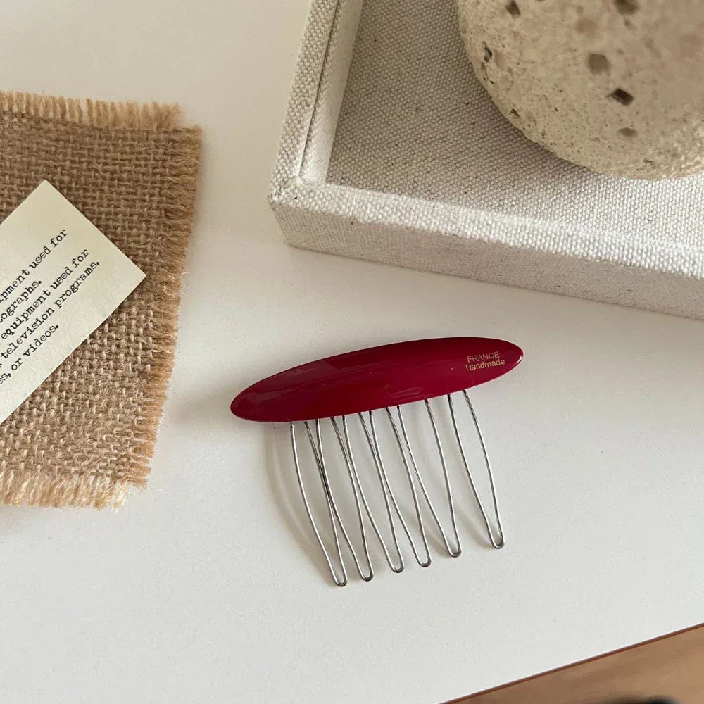 Acetate French style hair comb - View 12 | TEVQA