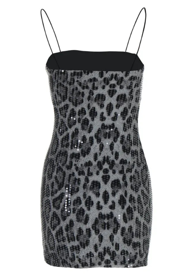 New In Town Leopard Print Mini Dress - TEVQA