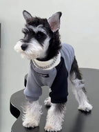 Dog fleece pullover with mock neck - View 6 | TEVQA