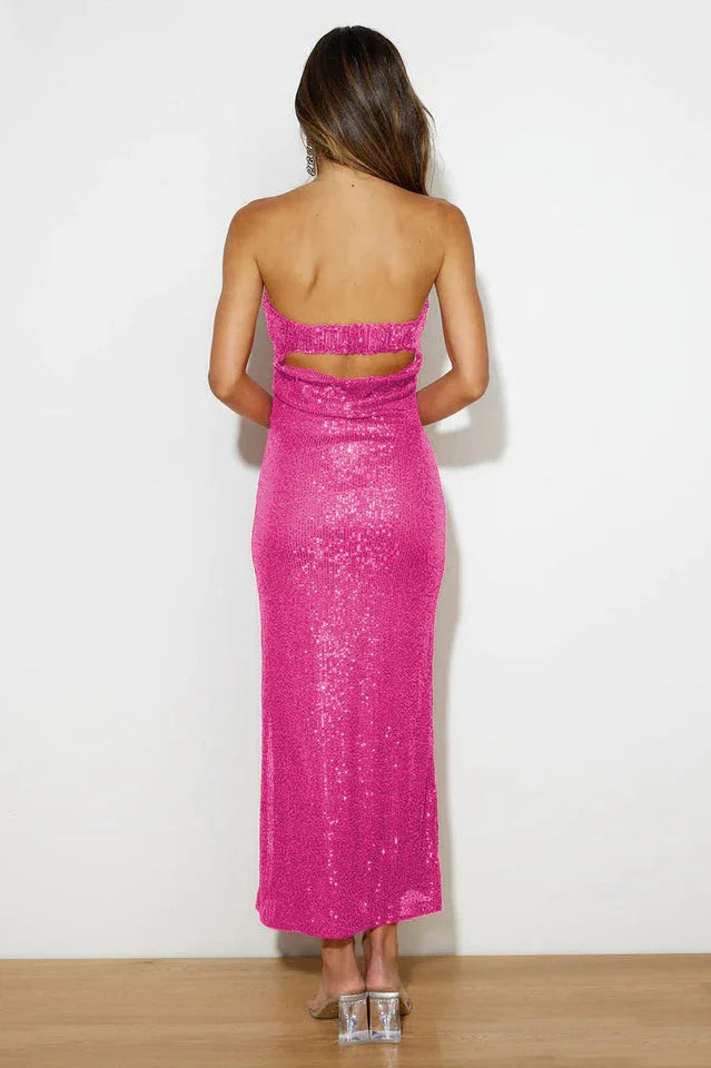 Chilling On My Own Maxi Dress - TEVQA