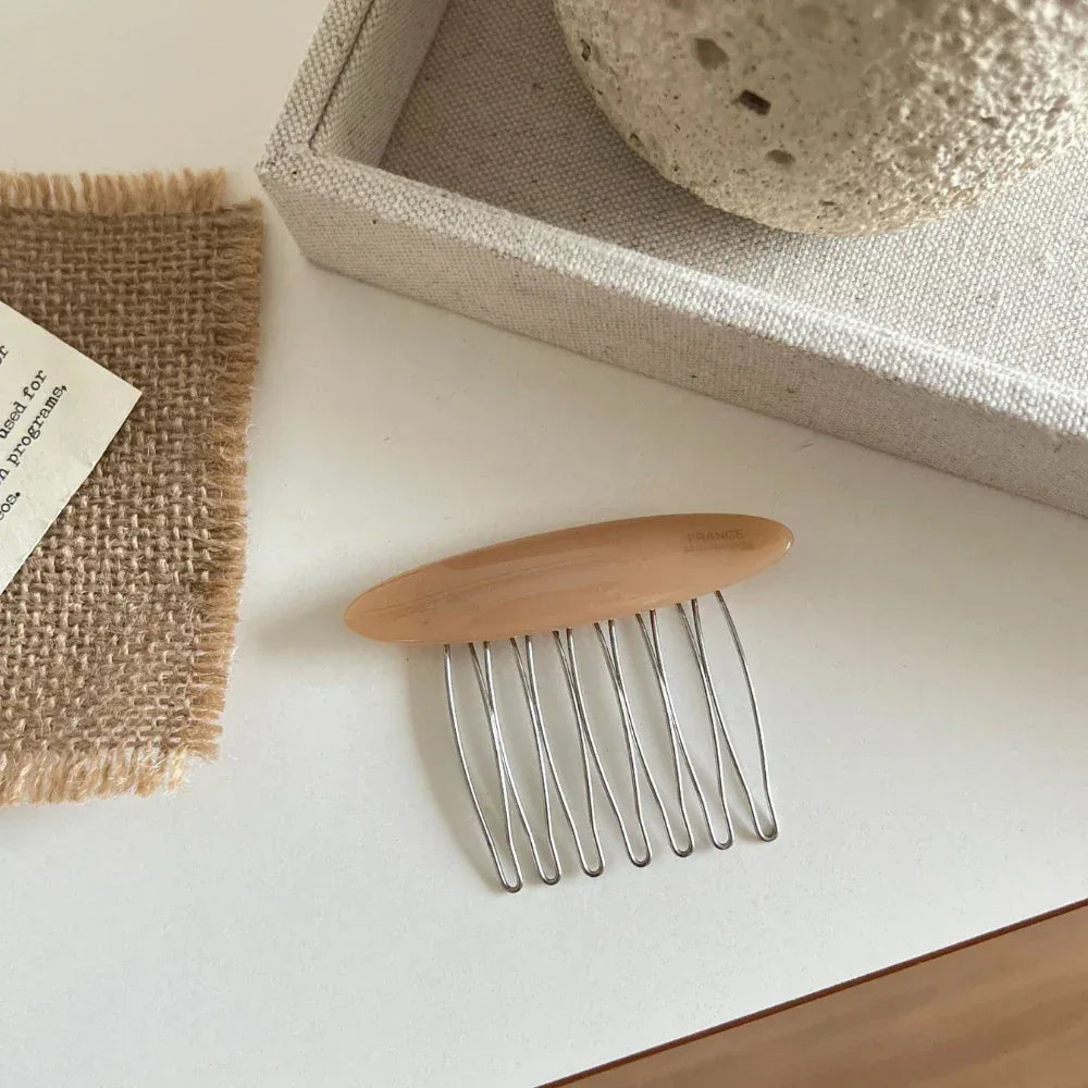 Acetate French style hair comb - View 11 | TEVQA