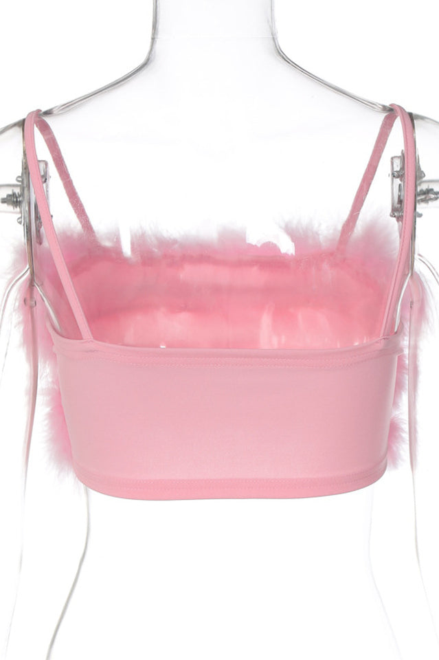 Spaghetti Strap Crop Cami Top | Dress In Beauty