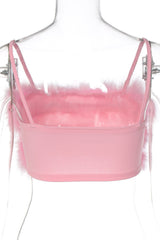 Spaghetti Strap Crop Cami Top | Dress In Beauty