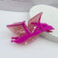 pink acrylic pterodactyl hair clip