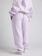 Comfortable fleece joggers with elastic waistband - View 46 | TEVQA