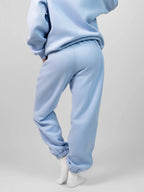 Comfortable fleece joggers with elastic waistband - View 52 | TEVQA