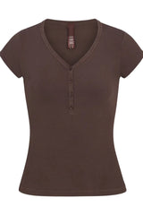 New Vintage Henley T-Shirt | Dress In Beauty