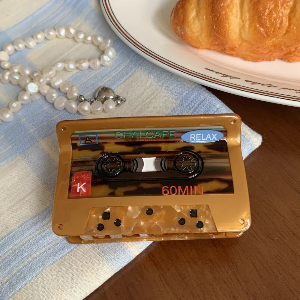 Whimsical Acetate Music & Retro Clip Collection (11 Styles) - TEVQA