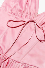 Emmeliette Satin Mini Dress | Dress In Beauty