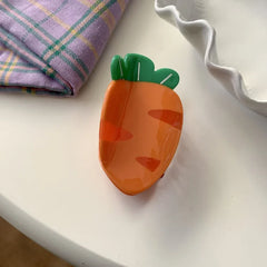 Large fruit and veggie hair claw clip - View 12 | TEVQA