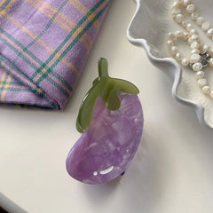 Large fruit and veggie hair claw clip - View 13 | TEVQA