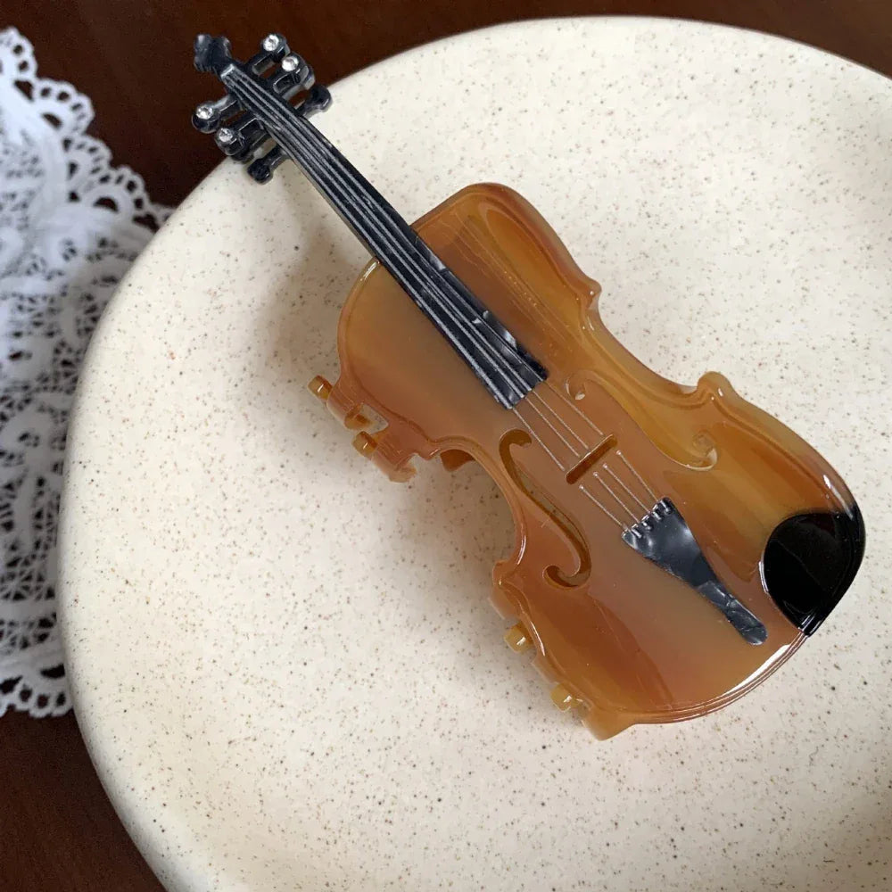 Whimsical Acetate Music & Retro Clip Collection (11 Styles) - TEVQA