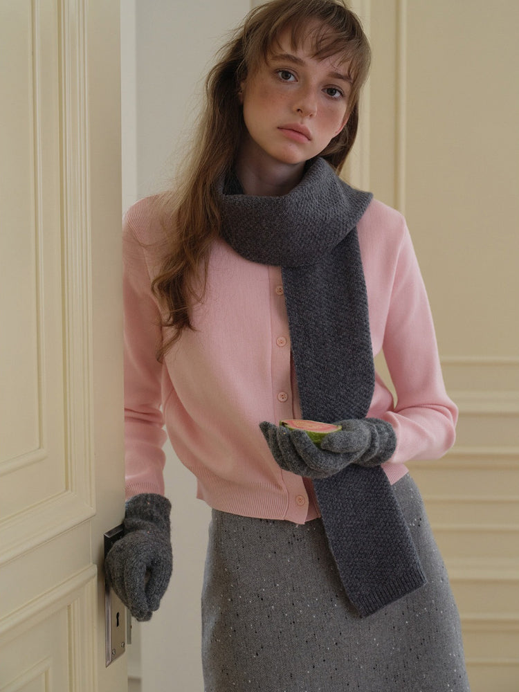 Quiet Luxury 100% Pure Wool Scarf