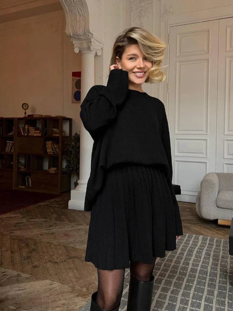 The Aspen Aesthetic Knitted Set Secondary image