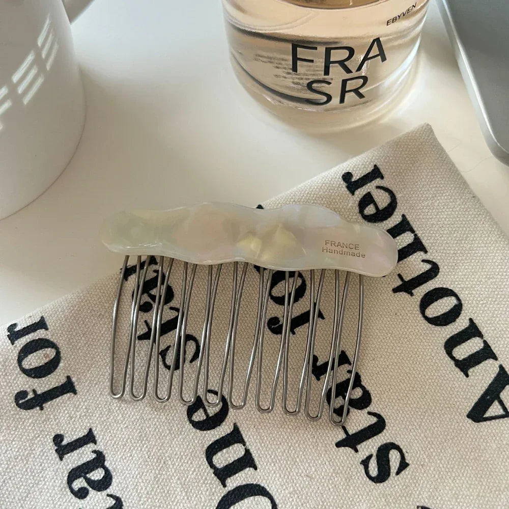 Acetate French Hair Comb - View 8 | TEVQA