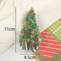Large Festive Hair Claw Clip - View 7 | TEVQA