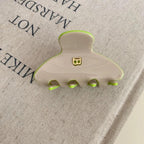 B Monogram Acetate Hair Claw Clip - View 10 | TEVQA