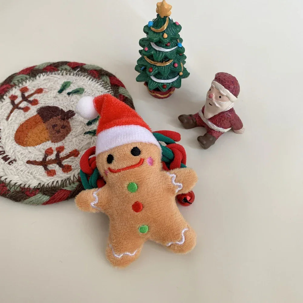 Oversized plush Christmas hair accessory - View 9 | TEVQA