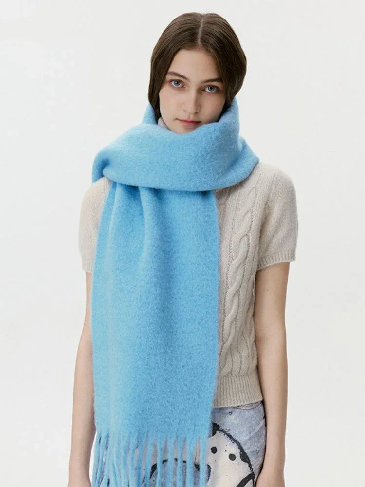Premium Merino Wool Blend Scarf - TEVQA