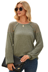 Buttoned Ribbed Top | Dress In Beauty