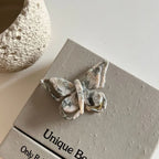 Iridescent butterfly hair clip made of acetate - View 10 | TEVQA