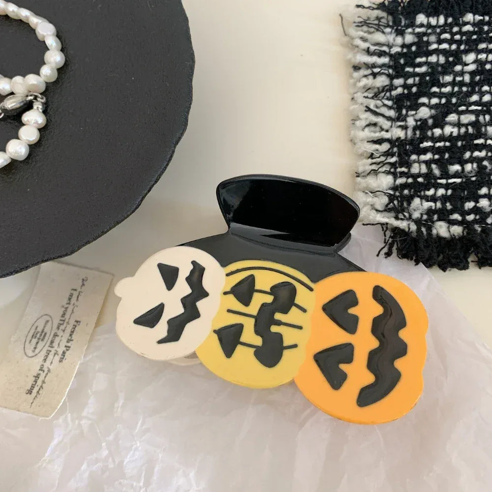 Halloween themed acetate hair claw clip - View 8 | TEVQA