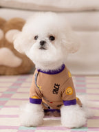 Space Exploration Print 4-Legged Pet Jumpsuit & Recovery Suit