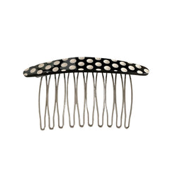 Curved Acetate French Hair Comb - 3.3 Inch