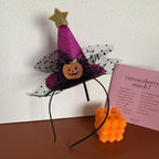Glitter mini witch hat headband - View 14 | TEVQA