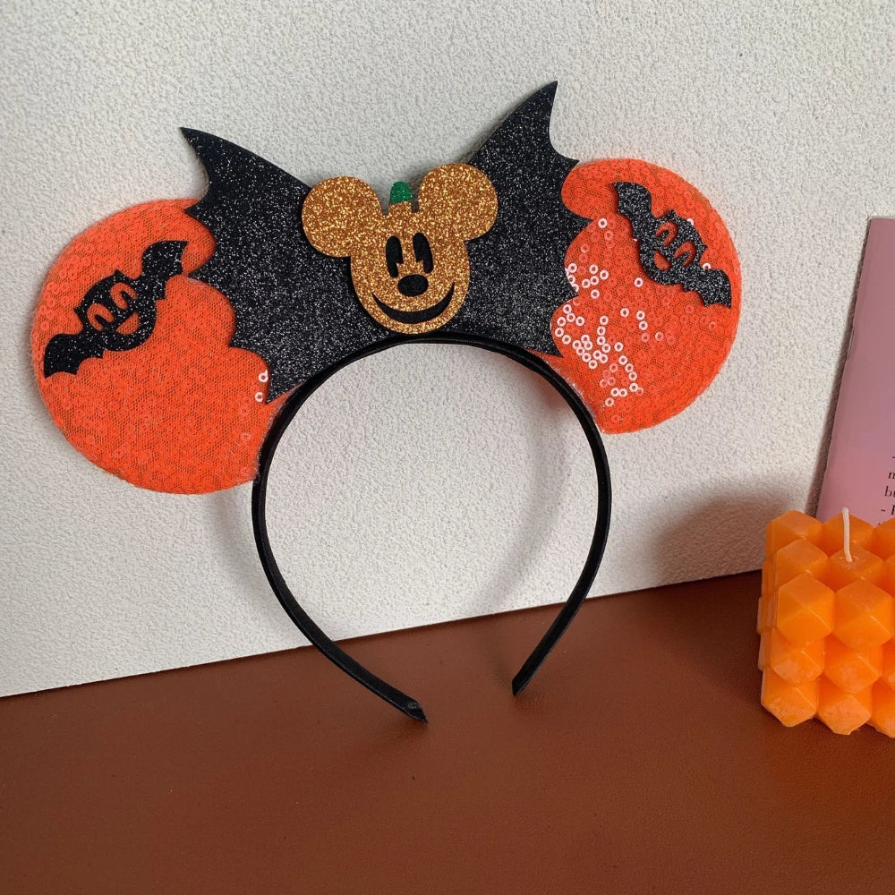 Glitter Mini Witch Hat Headband - 5 Inch Sparkly Halloween Party Accessory