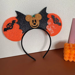 Glitter Mini Witch Hat Headband - 5 Inch Sparkly Halloween Party Accessory