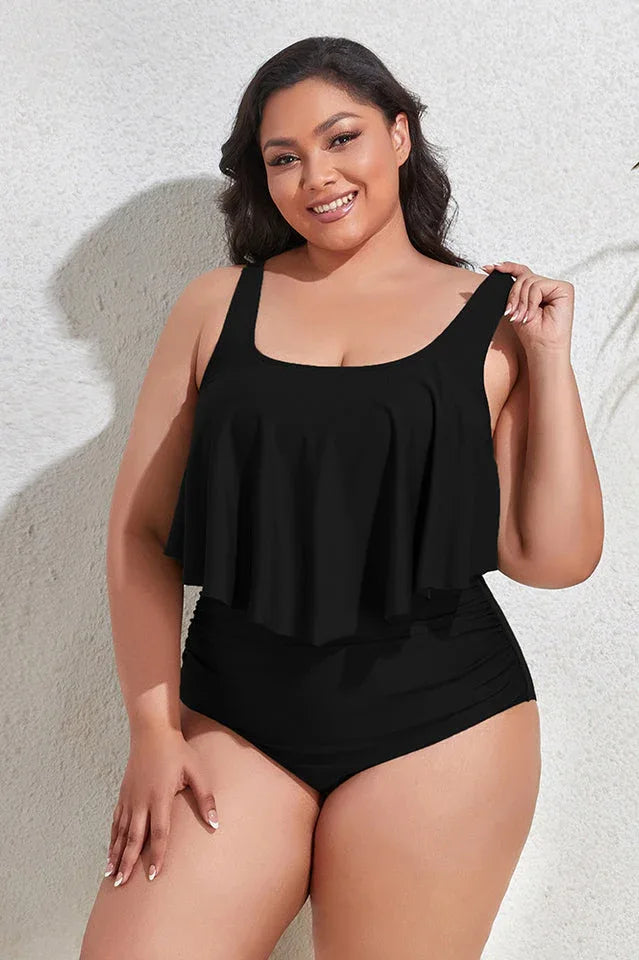 Floral High Waist Bikini Set - View 21 | TEVQA