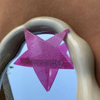 Oversized star hair barrette made from acetate - View 9 | TEVQA