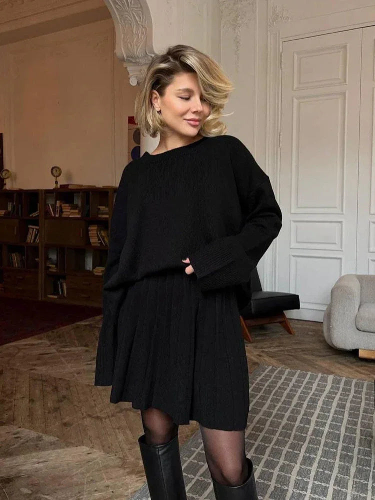 The Aspen Aesthetic Knitted Set - TEVQA