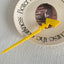 Long Acetate Lightning Bolt Hair Stick - 7.1 Inch Bun Pin - TEVQA