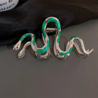 Large Serpent Hair Claw Clip - View 6 | TEVQA