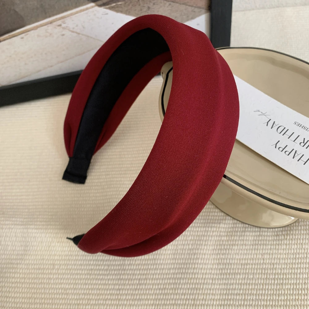 Jumbo Padded Headband - 2 Inch Wide Volumizing Hair Band