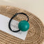 Large Glossy Sphere Charm Hair Tie - View 6 | TEVQA