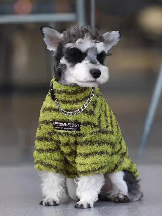 Soft Cloud Fleece Dog Sweater Warm Plush Winter Top